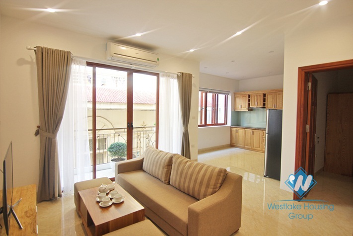 Amazing one bedroom apartment with beautiful balcony for rent in To Ngoc Van street